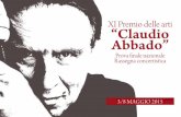 XI Premio delle arti “Claudio Abbado”