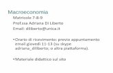 Macroeconomia - University of Cagliari
