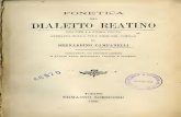 Fonetica Del Dialetto Reatino - ia800601.us.archive.org