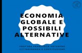 Economia globale e possibili alternative