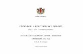 PIANO DELLA PERFORMANCE 2021 -2023