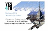 20 giugno 2016 Campus Luigi Einaudi - Centro Estero