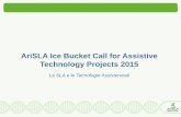 AriSLA Ice Bucket Call for Assistive Technology Projects 2015