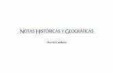 Artículos - Revista Notas Históricas y Geográficas