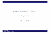 Controlli Automatici - Lezione 1 - unisannio.it