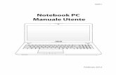Notebook PC Manuale Utente - dlcdnet.asus.com
