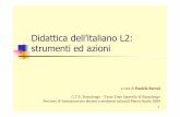 Didattica dell’italiano L2: strumenti ed azioni