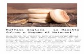 Muffins Inglesi – Le Ricette Golose e Vegane di Natureat