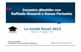 Incontro dibattito con Raffaele Rizzardie Renzo Parisotto ...