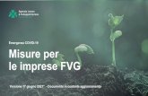 Misure per le imprese FVG