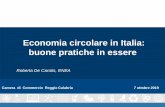 Economia circolare in Italia: buone pratiche in essere