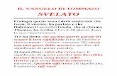 IL VANGELO DI TOMMASO SVELATO - scriptural-truth.com