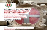 COMUNE DI VICENZA VARIANTE AL PIANO DEGLI INTERVENTI