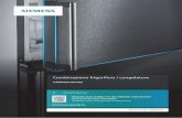 Combinazione frigorifero / congelatore