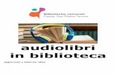 audiolibri in biblioteca