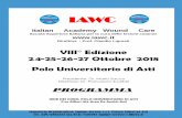 VIII Edizione 24-25-26-27 Ottobre 2018 Polo Universitario ...