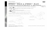 Elettrostatica manuale Xs3 e PRO Xs4 - Graco