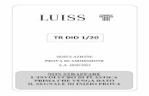 TR DID 1 - Luiss