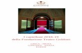 I cartelloni 2018-19 della Fondazione Teatro Goldoni