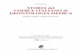 STORIA del CODICE ITALIANO di DEONTOLOGIA MEDICA