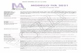MODELLO IVA 2021 - Informazione Fiscale