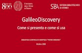 GalileoDiscovery - Biblioteca Centrale di Agripolis ...
