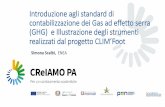 Introduzione agli standard di contabilizzazione dei Gas ad ...