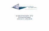 EMITTENTI TV STAGIONE 2017/2018