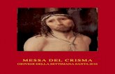 MESSA DEL CRISMA - diocesipadova.it
