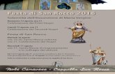 Festa di San Rocco 2016