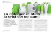 La detergenza sfida la crisi dei consumi - Mark Up