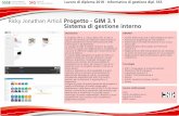 Ricky Jonathan Artioli Progetto - GIM 3.1 Sistema di ...