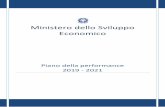 Ministero dello Sviluppo Economico - Portale della Performance