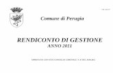 RENDICONTO DI GESTIONE - Perugia