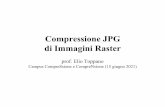 Compressione JPG di Immagini Raster