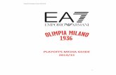 PLAYOFFS MEDIA GUIDE 2014/15 - Olimpia Milano
