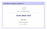 cap 6 risk analysis - University Carlo Cattaneo