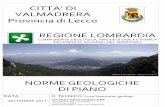 COMUNE DI VALMADRERA (LC) Componente geologica ...