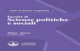 Facoltà di Scienze politiche e sociali