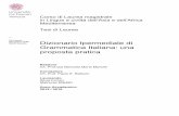 Dizionario Ipermediale di Grammatica Italiana: una ...