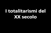 I totalitarismi del XX secolo - San Giuseppe Lugo
