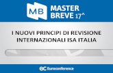 I NUOVI PRINCIPI DI REVISIONE INTERNAZIONALI ISA ITALIA