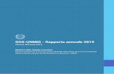 DGS-UNMIG - Rapporto annuale 2019