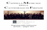 CAPPELLA MUSICALE DELLA CATTEDRALE DI FIRENZE