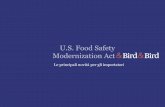 U.S. Food Safety Modernization Act