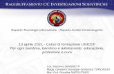 RAGGRUPPAMENTO CC INVESTIGAZIONI SCIENTIFICHE