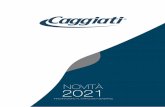 CATALOGO NOVITÀ 2021 - Caggiati