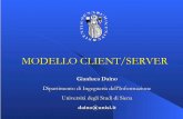 MODELLO CLIENT/SERVER - Universit  degli Studi di Siena