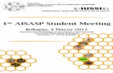 AISASP Student Meeting Abstract Book