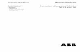 ACS 600 MultiDrive Manuale Hardware Convertitori di frequenza ACA